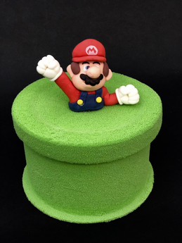 Gâteau d'anniversaire Mario Bros