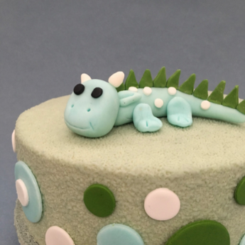Gâteau d'anniversaire dinosaure