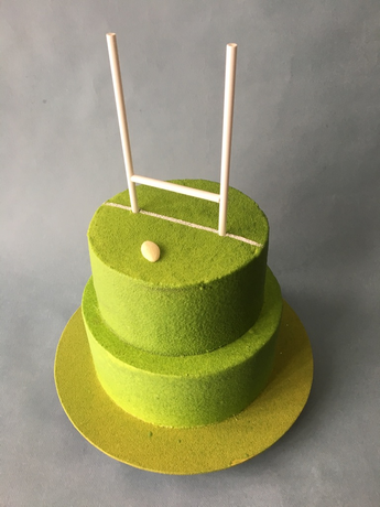 Gâteau anniversaire rugby